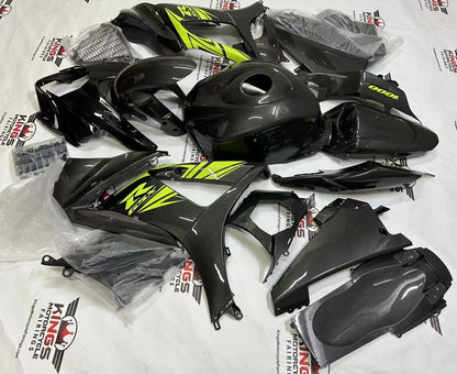 Suzuki GSXR1000 Fairings (2007-2008) Black, Gray, Neon Yellow from KingsMotorcycleFairings.com