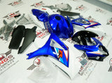 Suzuki GSXR1000 Fairings (2007-2008) Blue, White, Red, Black, Gray at KingsMotorcycleFairings.com