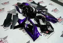 Suzuki GSXR 1000 Fairings (2007-2008) Purple, Black at KingsMotorcycleFairings.com