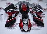 Suzuki GSXR1000 Fairings (2007-2008) Red Candy, Silver, Black at KingsMotorcycleFairings.com