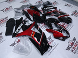 Suzuki GSXR1000 Fairings (2007-2008) Red Candy, Silver, Black from KingsMotorcycleFairings.com