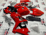 Suzuki GSXR1000 Fairings (2007-2008) Red, Silver, Black at KingsMotorcycleFairings.com
