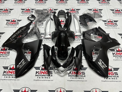 Suzuki GSXR1000 Fairings (2009-2016) Black Gloss, Matte Black, Matte Silver at KingsMotorcycleFairings.com