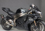 Suzuki GSXR1000 Fairings (2009-2016) Black, Matte Black, Matte Silver at KingsMotorcycleFairings.com