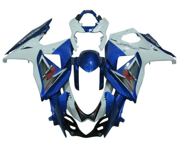 Suzuki GSXR1000 Fairings (2009-2016) Blue, White Original at KingsMotorcycleFairings.com