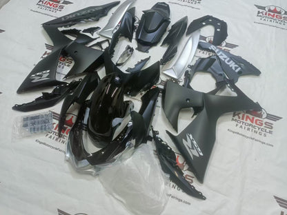 Suzuki GSXR1000 Fairings (2009-2016) Gloss Black, Matte Black, Matte Silver at KingsMotorcycleFairings.com
