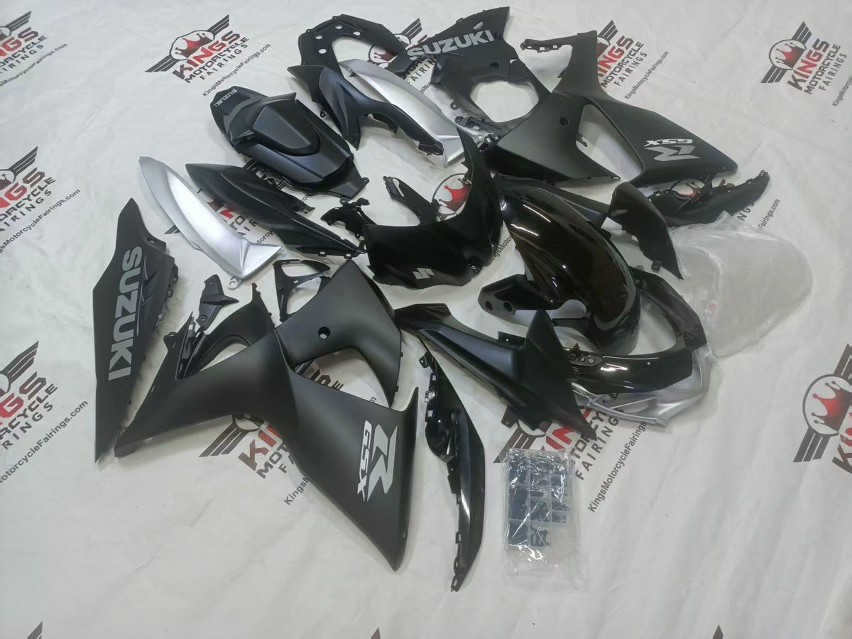 Suzuki GSXR1000 Fairings (2009-2016) Gloss Black, Matte Black, Matte Silver from KingsMotorcycleFairings.com