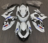 Suzuki GSXR 1000 Fairings (2009-2016) Gloss White, Black, Blue at KingsMotorcycleFairings.com