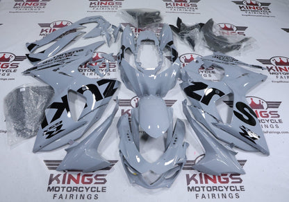 Suzuki GSXR1000 Fairings (2009-2016) Gray, Black at KingsMotorcycleFairings.com