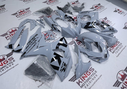 Suzuki GSXR1000 Fairings (2009-2016) Gray, Black from KingsMotorcycleFairings.com