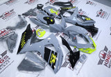 Suzuki GSXR1000 Fairings (2009-2016) Nardo Gray, Black, Neon Yellow at KingsMotorcycleFairings.com