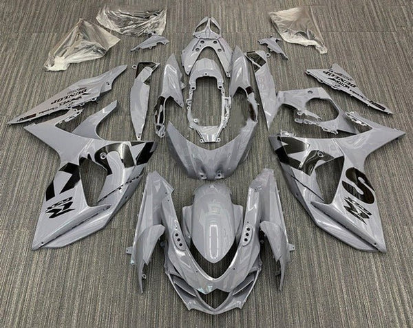 Suzuki GSXR 1000 Fairings - Nardo Gray, Black | Kings