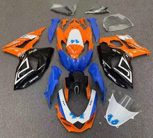Suzuki GSXR1000 Fairings (2009-2016) Orange, Blue, Black, White at KingsMotorcycleFairings.com