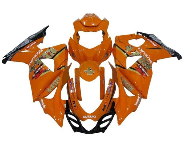 Suzuki GSXR1000 Fairings - Orange, Gold Rizla | Kings