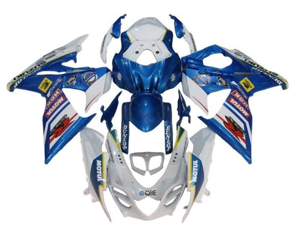 Suzuki GSXR1000 Fairings (2009-2016) White, Blue, Red, Yellow at KingsMotorcycleFairings.com