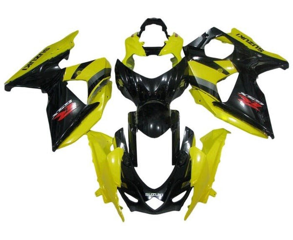 Suzuki GSXR1000 Fairings (2009-2016) Yellow, Black, Red, Gray at KingsMotorcycleFairings.com