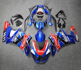 Suzuki GSXR 1000 Fairings (2017-2025) Blue, Red, Black, White at KingsMotorcycleFairings.com