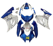 Suzuki GSXR1000 Fairings (2017-2025) Blue, Silver Motul at KingsMotorcycleFairings.com