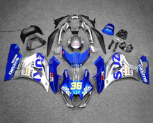 Suzuki GSXR 1000 Fairings (2017-2025) Blue, Silver, Ecstar at KingsMotorcycleFairings.com