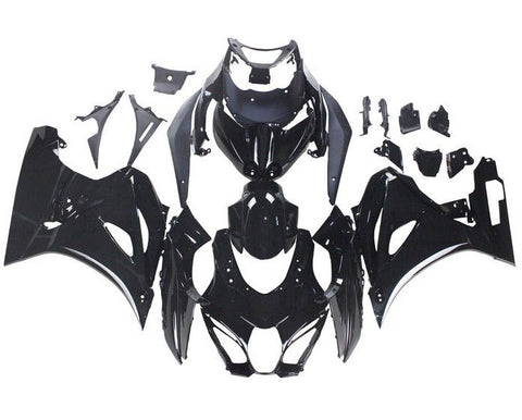 Suzuki GSXR 1000 Fairings (2017-2025) Gloss Black at KingsMotorcycleFairings.com