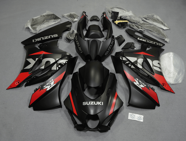 Suzuki GSXR1000 Fairings (2017-2025) Matte Black, Red, Gray, White at KingsMotorcycleFairings.com