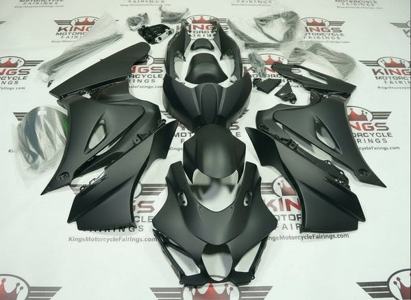 Suzuki GSXR1000 Fairings (2017-2025) Matte Black at KingsMotorcycleFairings.com