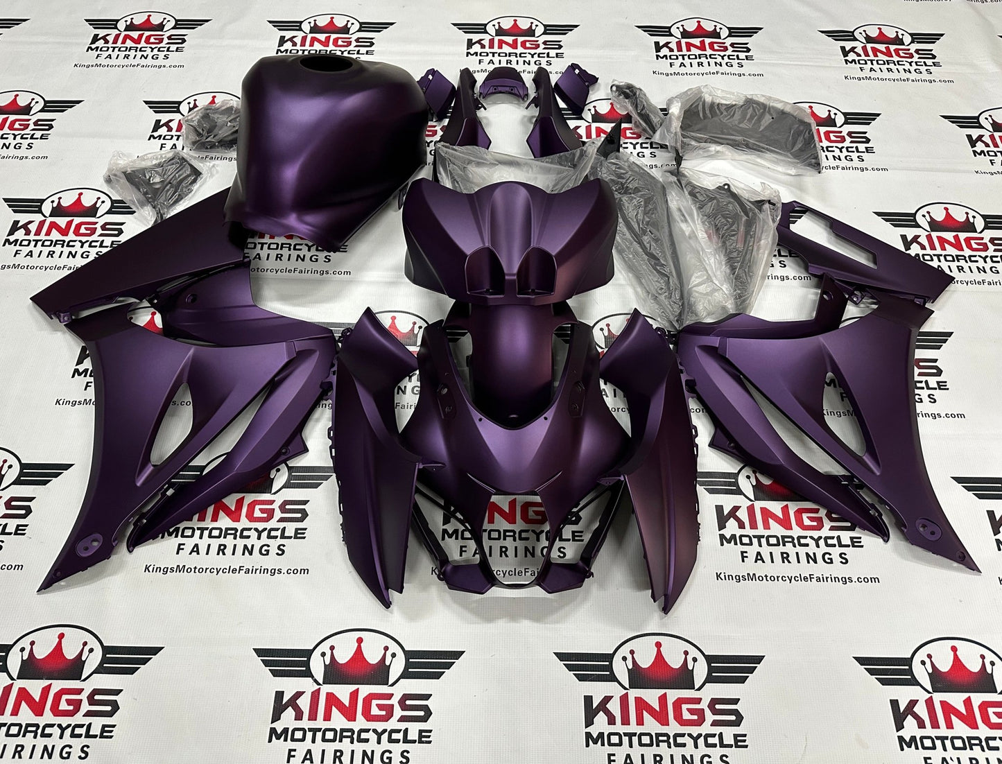 Suzuki GSXR1000 Fairings (2017-2025) Matte Purple at KingsMotorcycleFairings.com