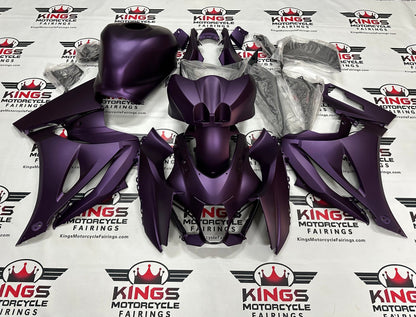 Suzuki GSXR1000 Fairings (2017-2025) Matte Purple at KingsMotorcycleFairings.com