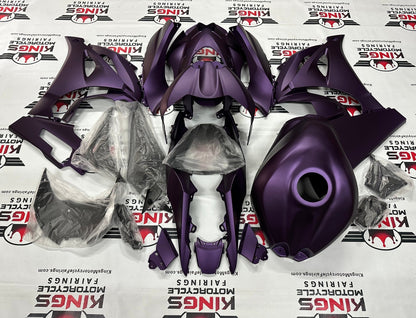 Suzuki GSXR 1000 Fairings (2017-2025) Matte Purple at KingsMotorcycleFairings.com