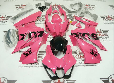 Suzuki GSXR1000 Fairings (2017-2025) Pink, Black at KingsMotorcycleFairings.com