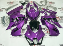Suzuki GSXR1000 Fairings (2017-2025) Purple, Black at KingsMotorcycleFairings.com