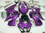 Suzuki GSXR1000 Fairings (2017-2025) Purple, Black at KingsMotorcycleFairings.com