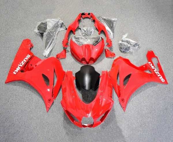 Suzuki GSXR 1000 Fairings (2017-2025) Red, White, Matte Black at KingsMotorcycleFairings.com