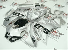 Suzuki GSXR1000 Fairings (2017-2025) Silver, Black from KingsMotorcycleFairings.com