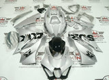 Suzuki GSXR1000 Fairings (2017-2025) Silver, Black at KingsMotorcycleFairings.com