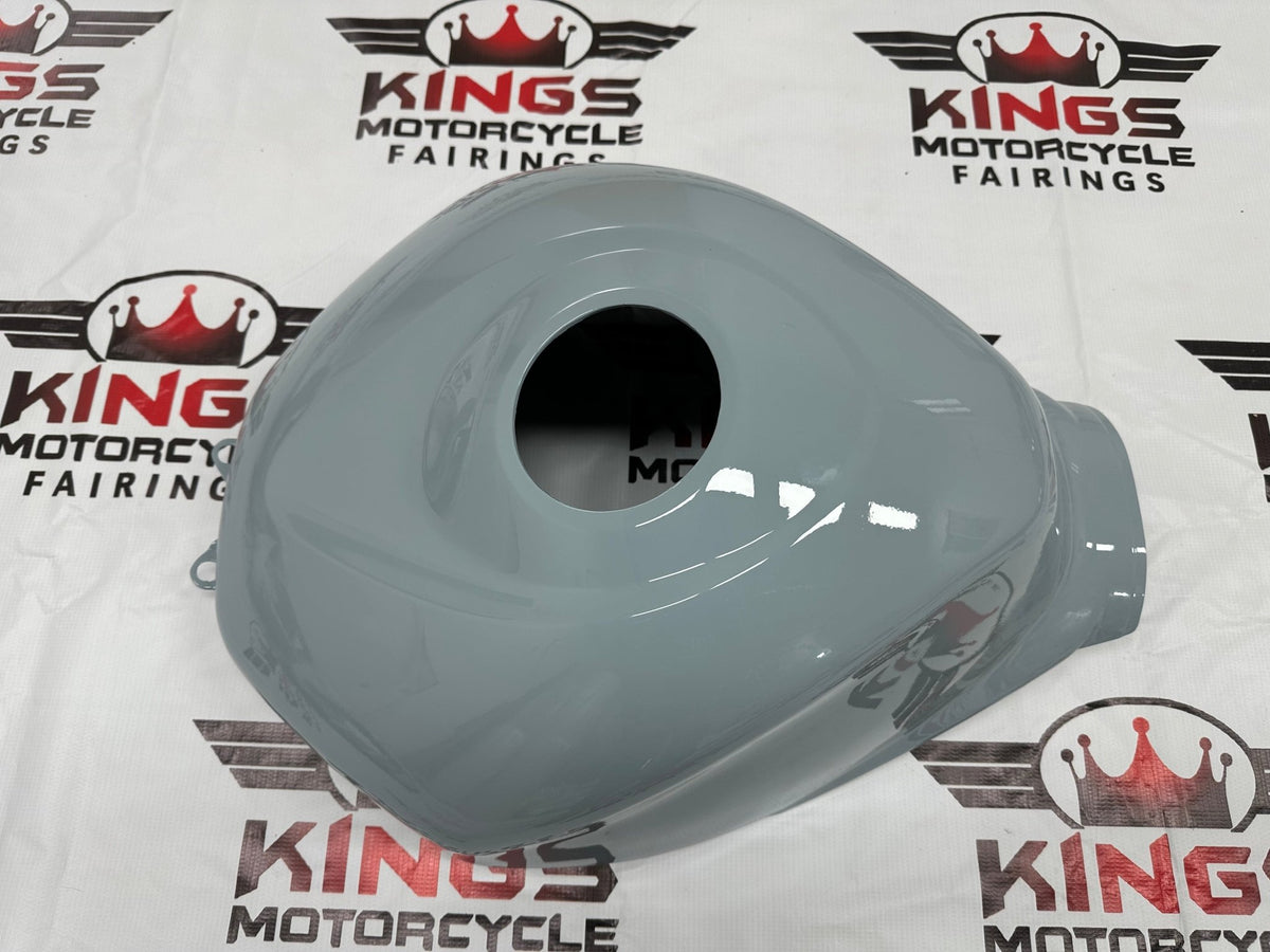 Suzuki GSXR1000 Tank Cover Fairing (2005-2006) Nardo Gray, Black, Neon Yellow at KingsMotorcycleFairings.com