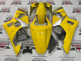 Suzuki GSXR1000 (2000-2002) Yellow, Silver & Red Fairings at KingsMotorcycleFairings.com