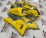 Suzuki GSXR1000 (2000-2002) Yellow, Silver & Red Fairings at KingsMotorcycleFairings.com