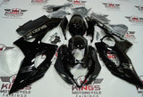 Suzuki GSXR1000 (2005-2006) Black & Chrome Fairings at KingsMotorcycleFairings.com