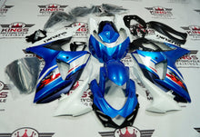 Suzuki GSXR1000 (2009-2016) Blue, White, Red & Black Fairings at KingsMotorcycleFairings.com