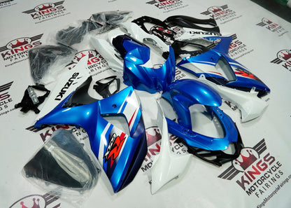 Suzuki GSXR1000 Fairings (2009-2016) Blue, White, Red, Black at KingsMotorcycleFairings.com