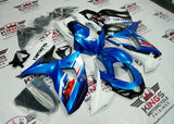 Suzuki GSXR1000 Fairings (2009-2016) Blue, White, Red, Black at KingsMotorcycleFairings.com