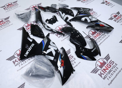 Suzuki GSXR125 Fairing Kit (2017-2025) Black, Silver, Blue at KingsMotorcycleFairings.com