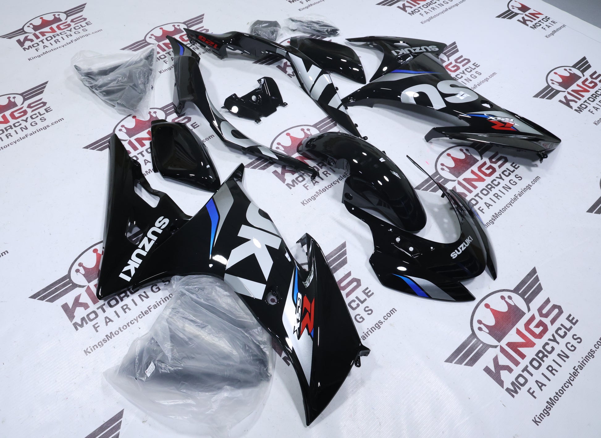 Suzuki GSXR125 Fairings (2017-2025) Black, Silver, Blue, Red at KingsMotorcycleFairings.com