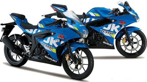 Suzuki GSXR125 Fairings (2017-2025) Blue Ecstar at KingsMotorcycleFairings.com