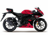 Suzuki GSXR125 Fairings (2017-2025) Red, Black at KingsMotorcycleFairings.com