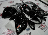 Suzuki Hayabusa Fairings (2008-2020) Black, Chrome at KingsMotorcycleFairings.com