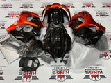 Suzuki GSXR1300 Hayabusa (2008-2019) Orange & Black Fairings at KingsMotorcycleFairings.com