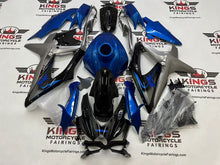 Suzuki GSXR600 Fairing Kit (2008-2010) Blue, Black, Dark Gray at KingsMotorcycleFairings.com