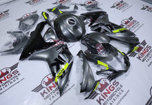 Suzuki GSXR600 Fairing Kit (2011-2024)  Gray, Neon Yellow, Black at KingsMotorcycleFairings.com